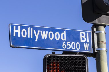 aşınmış eski hollywood bl işareti