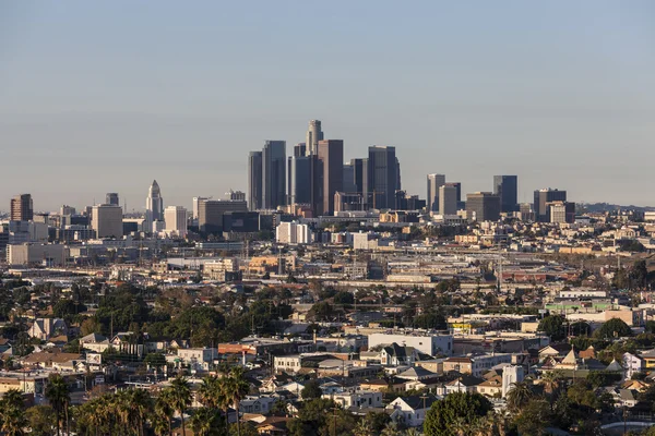 Lincoln Heights e Downtown Los Angeles — Fotografia de Stock