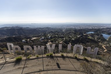 Hollywood sign Şehir Manzaralı