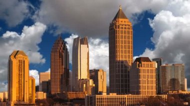 Atlanta georgia zaman sukut bulutlar ile