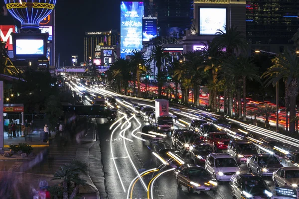 Las Vegas Strip Traffic — Stock Photo, Image