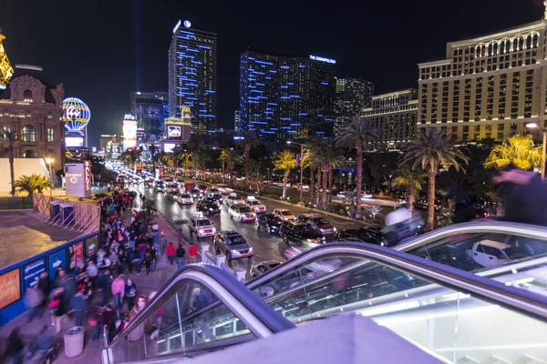 Las Vegas Pedestrian Traffic — Stock Photo, Image