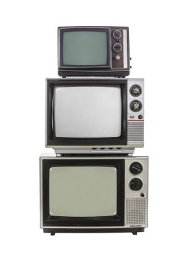 izole klasik televizyon kulesi