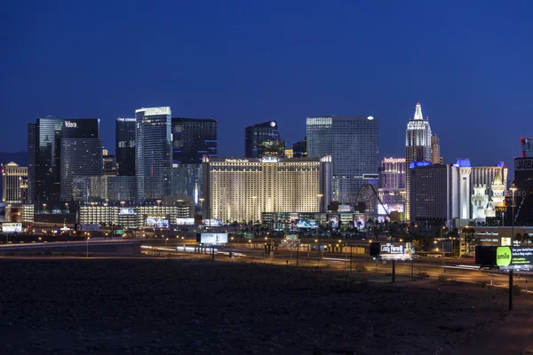 Próximo de strip de las vegas — Fotografia de Stock