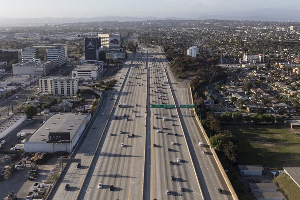 San diego 405 freeway luchtfoto — Stockfoto