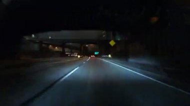 liman 110 Otoban los angeles gece yağmur zaman atlamalı