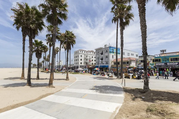 Venice Beach Bike Path — Stock Photo, Image