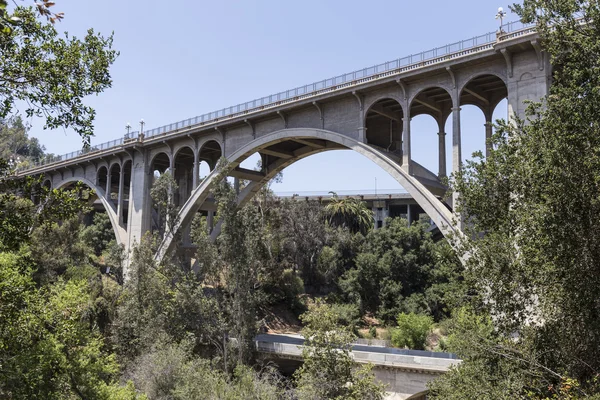 Eski arroyo köprü pasadena, Kaliforniya — Stok fotoğraf