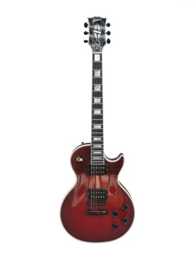 Kırmızı gibson les paul custom