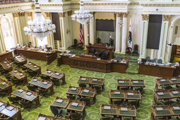 カリフォルニア州議会議事堂議会会議室 — ストック写真