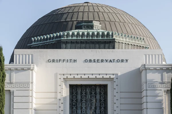 Griffith Park Observatory Dome — Stock Photo, Image