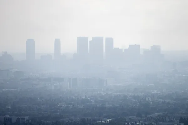 Los Angeles Smog — Stok fotoğraf