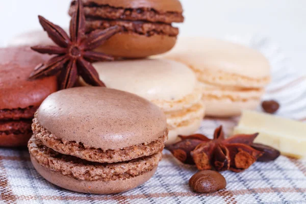 Francuskie macarons — Zdjęcie stockowe