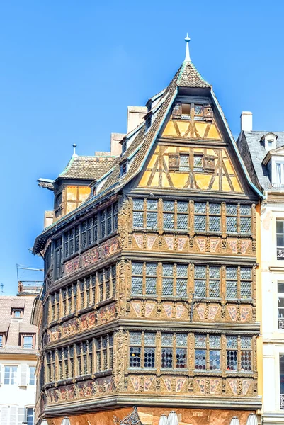 Historical buildings in Strasbourg, France. Europe. — Stock Photo, Image