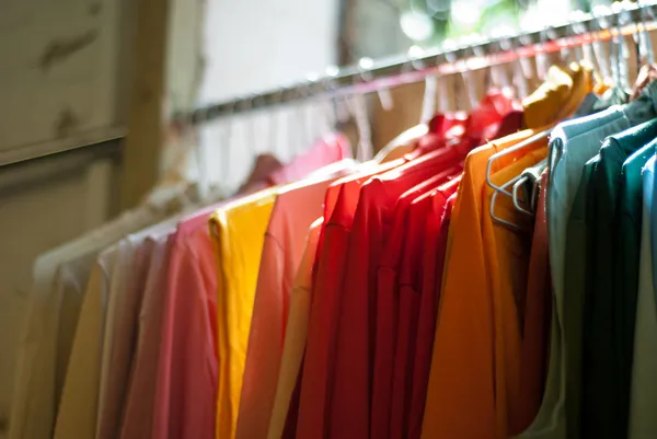 Clothes Rail — Stock Photo, Image