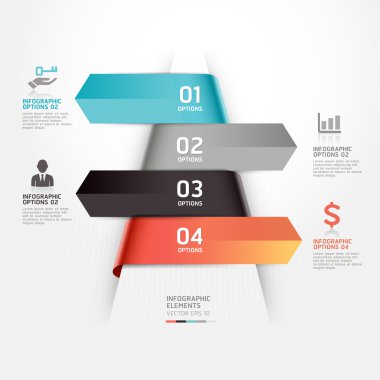 iş infographics şablonu.