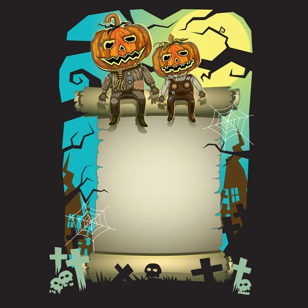 Halloween Poster — Stock Vector