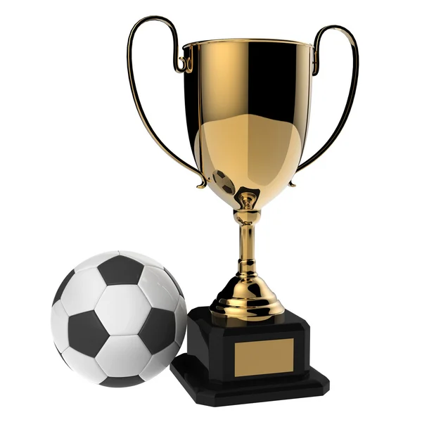 Golden award trophy — Stockfoto