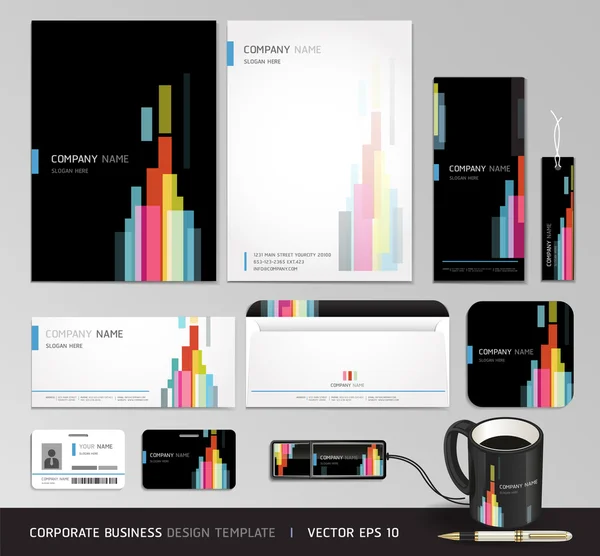 Företagsidentitet — Stock vektor