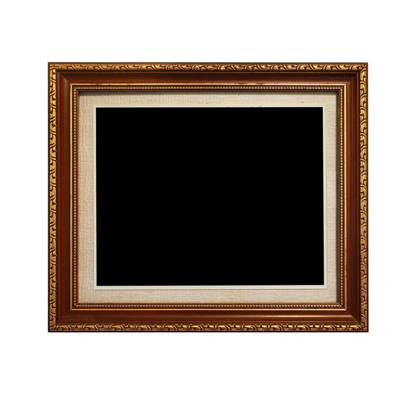 Wooden picture frame — Stock Photo, Image