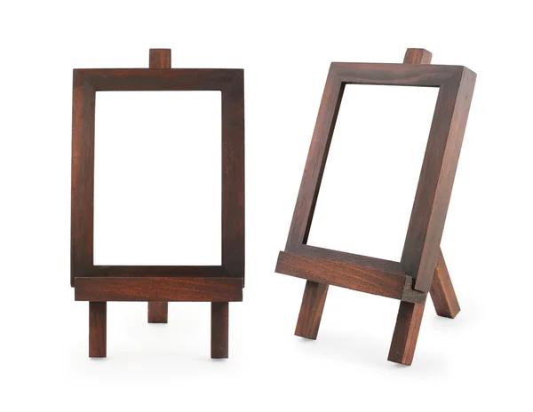 Wooden easel frame — Stock Photo, Image