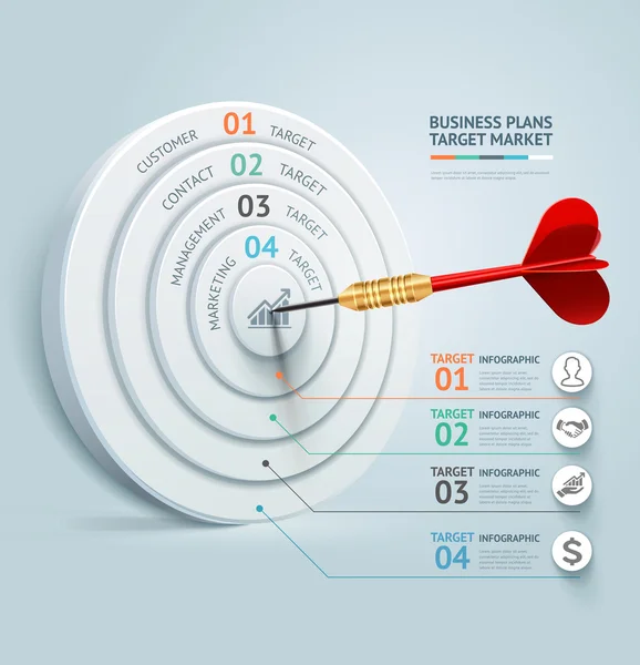 iş kavramı Infographic şablonu