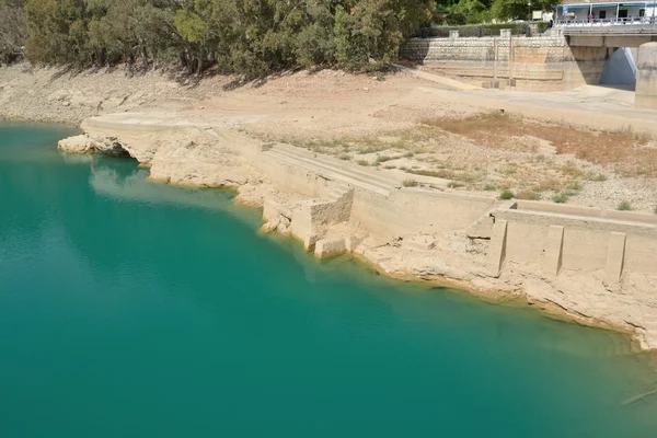 Dam ardales — Stockfoto