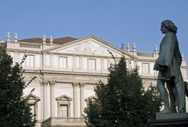 Scala opera binası - milan