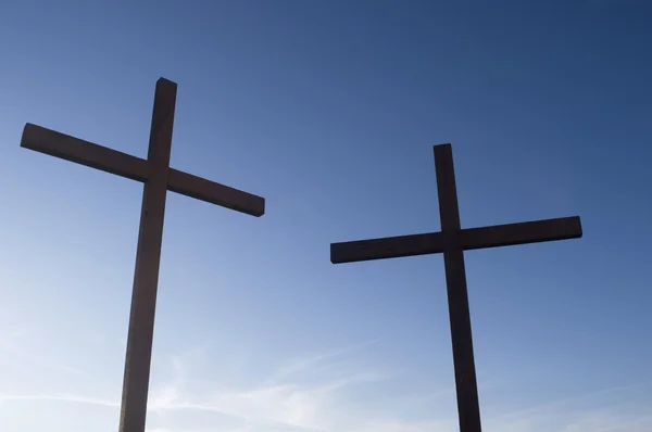 Two crosses — Stock Photo, Image