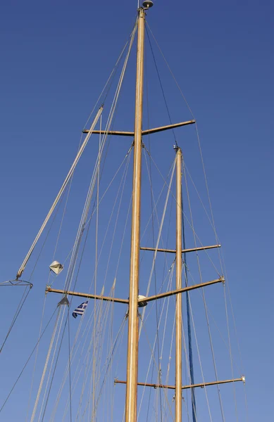 Sailboat Masts — Stock Photo, Image