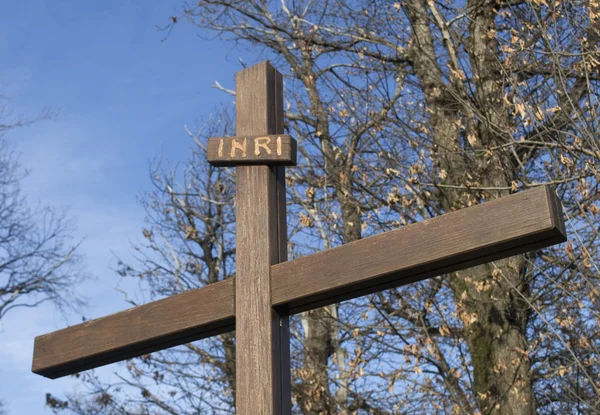 Wooden cross — Stock Photo, Image