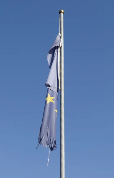 Bandera UE — Foto de Stock