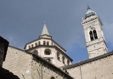 Basilica of santa maria maggiore, bergamo, İtalya