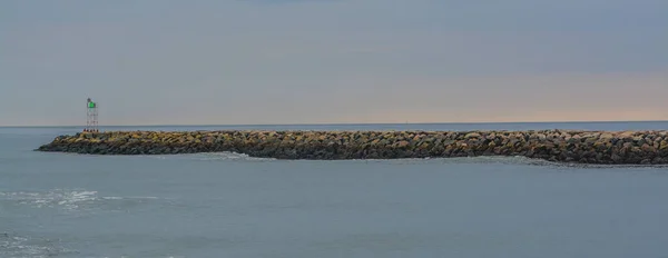 Atlanten Strand Drakes Island Drakes Island Brygga Maine Hav Strandlinje — Stockfoto