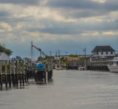 Bowers Sahili, Delaware, Kent County, Delaware 'deki Delaware Körfezi' ndeki Murderkill Nehri 'nin ağzında.