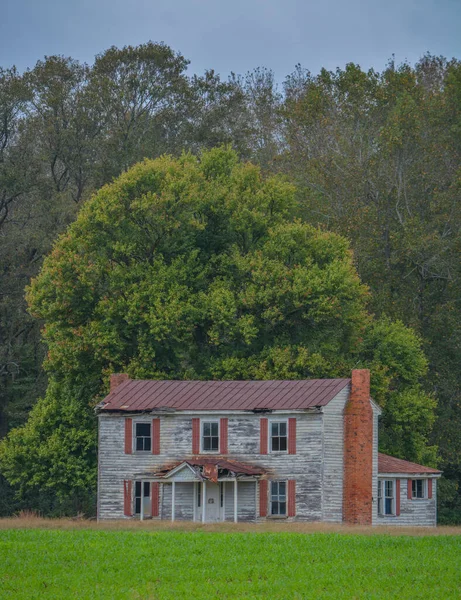 Old Rundown Home Countryside Virginia — Stock Photo, Image