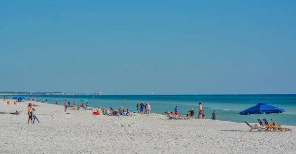 Пляж Мексиканском Заливе Дестине Флорида — стоковое фото
