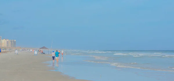 Kilátás Smyrna Beach Közép Atlanti Partján Volusia Megye Florida — Stock Fotó