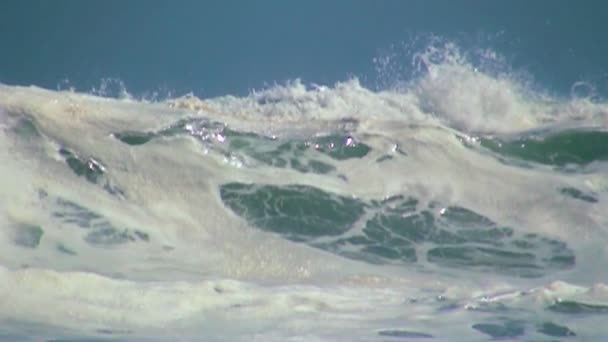 Océano grandes olas — Vídeo de stock