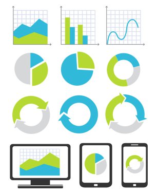 iş grafik ve grafik simgeleri