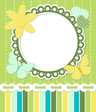 romantik vintage çerçeve