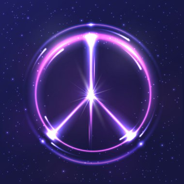 Neon ışık Pasifik sembolü