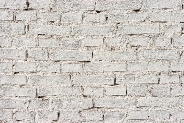 Pared de ladrillo blanco — Foto de Stock