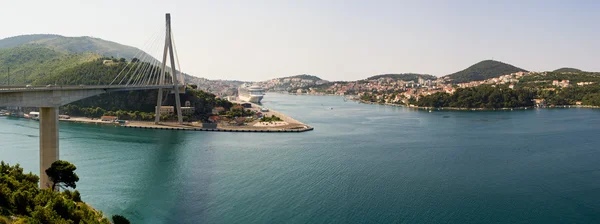 Panorama van Dubrovnik, Kroatië — Stockfoto