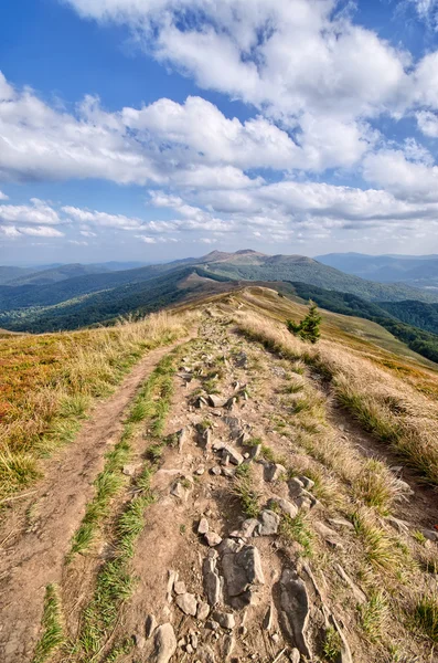 Steiniger Weg — Stockfoto