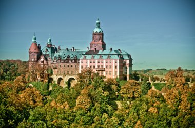 Ksiaz kale Polonya