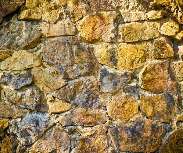 Oude stenen muur — Stockfoto