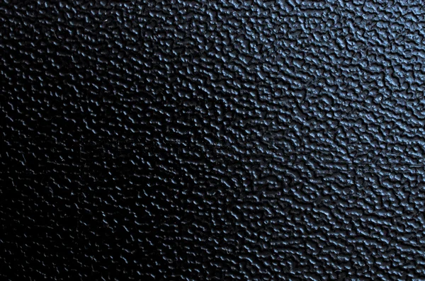 Mavi tonu ile siyah plastik — Stok fotoğraf
