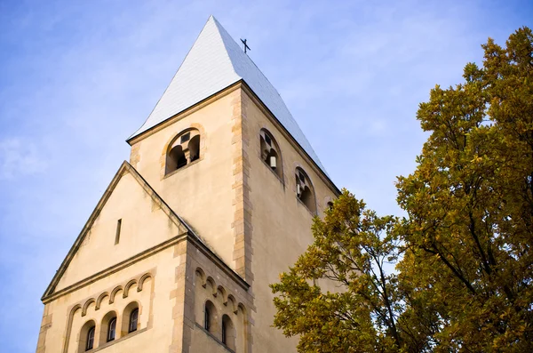 Tower of polish church — Stock Photo, Image