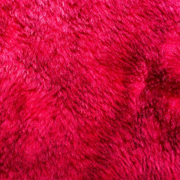 Red fur texture — Stock Photo, Image